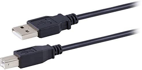 Staples 2094913 Pro Series 6-ft USB A muško / b muško crno