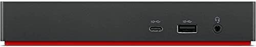 Lenovo ThinkPad Universal USB-C Dock + sovvydign HDMI kabel + sovvydign DisplayPort kabel + starter