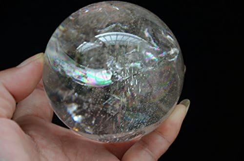 Real Tibet Himalayan Visoka nadmorska visina Prirodna jasna kristalna kremenska kugla sfera Orb