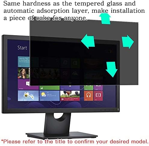 Synvy Zaštita ekrana za privatnost, kompatibilna sa Lenovo ThinkVision D24f-10 23.6 monitorom ekrana