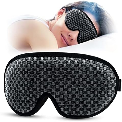 Doimeri Sleep Maska - nadograđena 3D maska ​​za oči za žene Muškarci, Udobno blokiranje maske za spavanje sa