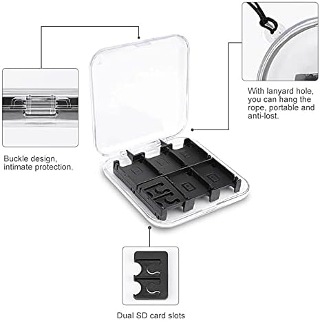 Strawberry Game Card Storage Case Hard Protective Organizer Box Za Nintendo Switch