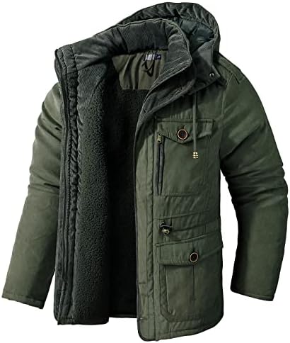 ADSSDQ muški jakni, trendy kaputi za odmor Muški zimski plus veličina FIT FIT WINDOVROFOFR