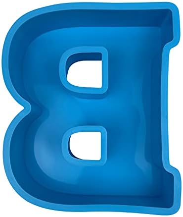 Delartsy # 222SHK velika abeceda epoksidna smola kalupa Engleski slova Silikonski kalup 3D pismo abecede