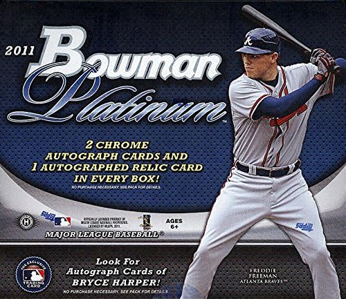 2011 Bowman Platinum Baseball HOBBY 6-box futrola