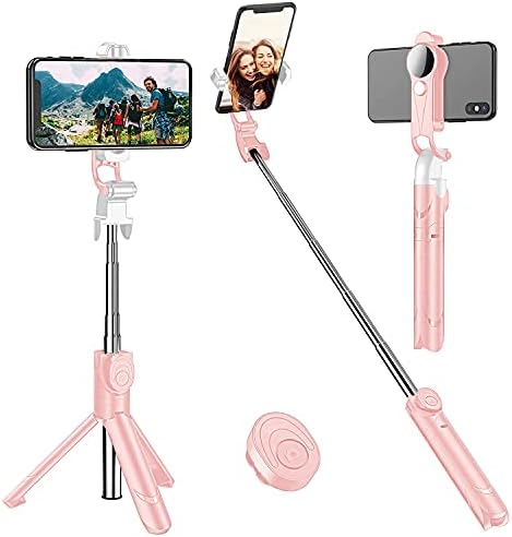Rirool Selfie Stick, proširivi iPhone stalak za stativ sa daljinskim za iPhone 13, 12, 11,