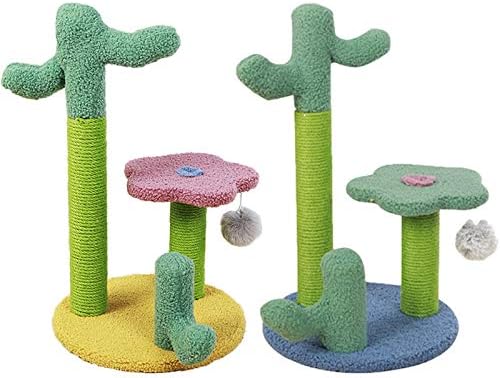 FEGOCLT Cactus mačke stub za grebanje stabla Mačić penjački okvir igračka za grebanje Centar