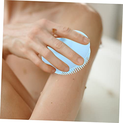 Silikonska četkica za čišćenje četkica za čišćenje kose četkica za kosu Loofah scrobber kade za masažu četkica