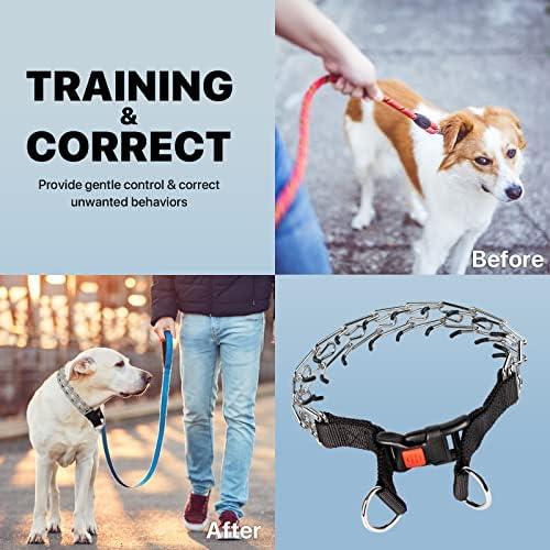 STARTSEATING pas ovratnik za obuku bez povlačenja, podesivi ovratnik za obuku pasa sa sigurnosnom