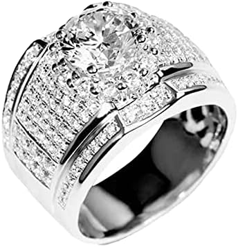 2023 Novi legura elektroplatujući dijamantni prsten za rođendan Prijedlog poklona za brisanje zaručničke prstene
