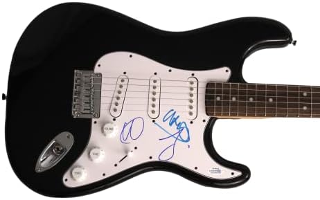 Chris Martin, Guy Berryman, potpisao će se prvakinjski bend potpisao autogram pune veličine Crni