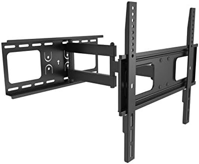 EQUIP 650315 55 Crni zidni nosač za TV ravnog ekrana, 200 x 200 mm, 400 x 400 mm, 200 x 100,200