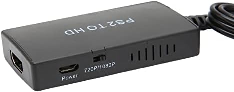 Zunate video za HDMI Converter, PS2 HDMI adapter, pretvorite za PS2 signal na HDMI signal, 720p