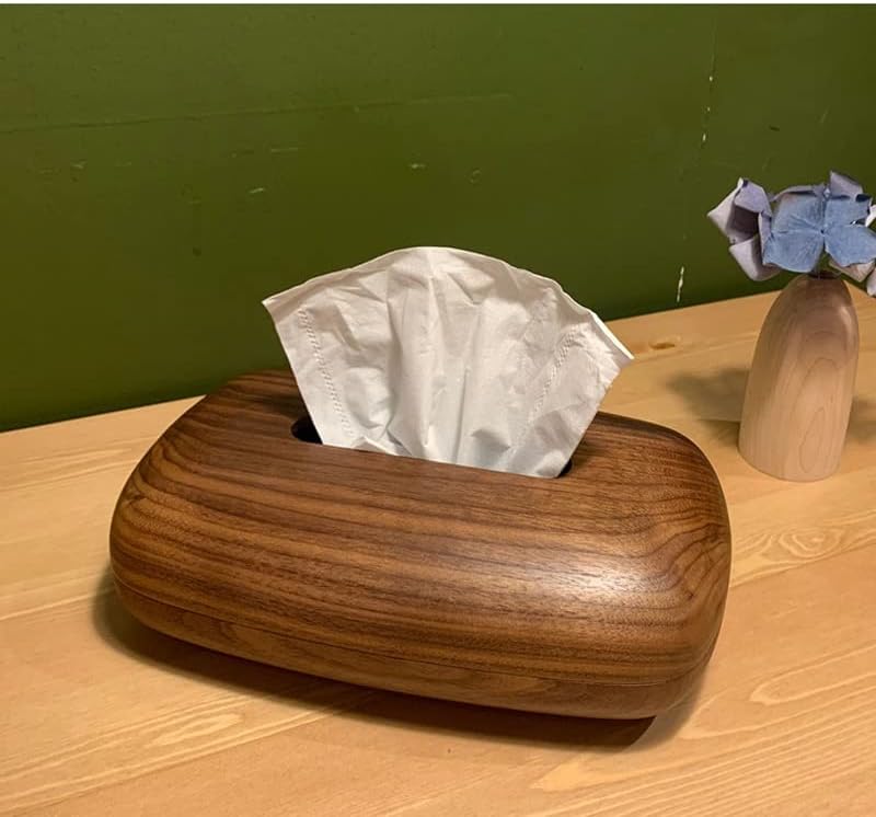 Ganfanren Puni drveni orah Orahni tkivo Kutija za spavaću sobu Početna Desktop Tearni stol Desktop Restoran