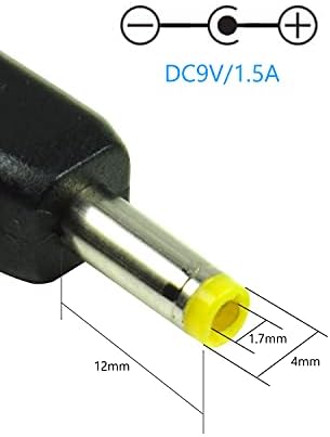 Zidni Punjač za prijenosni DVD uređaj, zamjenski kabl za Napajanje AC-DC mrežni Adapter kompatibilan
